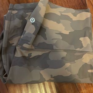 Lululemon tan camo align leggings